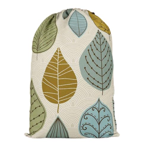 Image of ArtzFolio Autumn Leaf D1 | Reusable Sack Bag | Bag for Gym, Storage, Vegetable & Travel