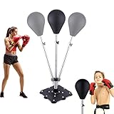 Casulo Punching Bag Reflex Boxing Bag Freestanding Punching Ball with Stand Speed Bag Adjustable Hei