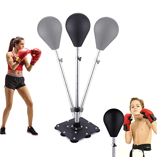 Casulo Punching Bag Reflex Boxing Bag Freestanding Punching Ball With Stand Speed Bag Adjustable Height For Kids And Adults For Exercise, Fitness & Stress Relief #TOP26