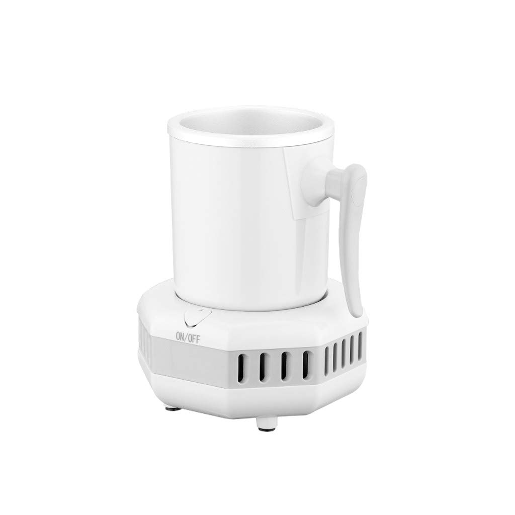 Instant Quick Cooling Cup, Drink Cooler Kettle, Portable Mini Refrigerator Electric Cooler Cup Cans, Home Office Cold Drink Machine Small Appliance Kettle (White)