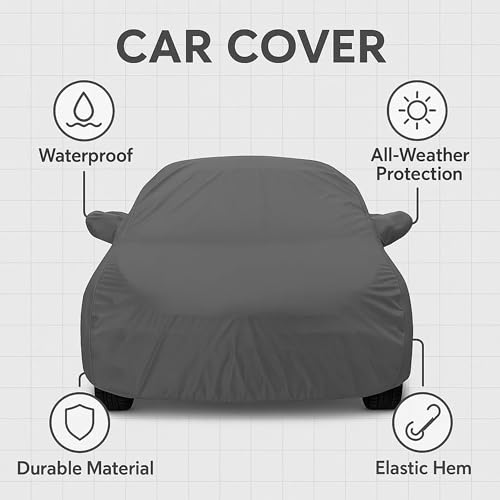 Sulfar Store Sulfar 100% Water Resistant Car Cover for Tata Nexon - Image 3
