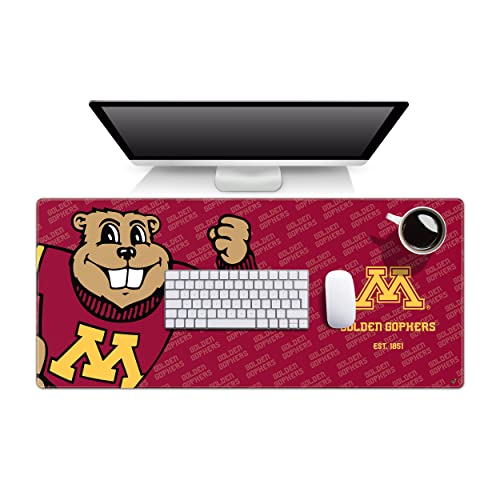 YouTheFan NCAA Minnesota Golden Gophers Logo Series Desk Pad