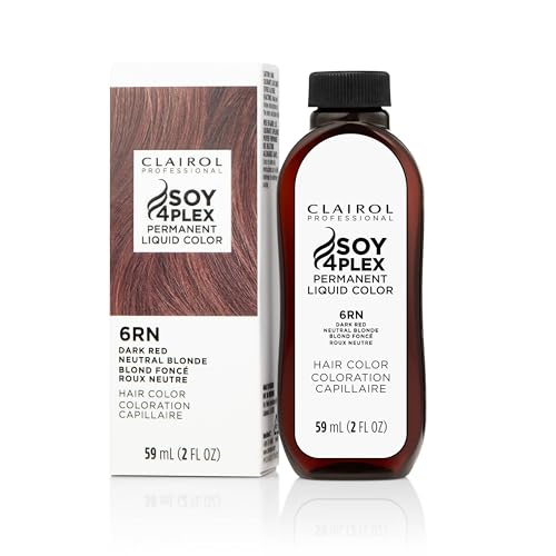 Clairol Professional Permanent Liquicolor for Hair, 6rn Dark Red Neutral Blonde, 2 Fl Oz