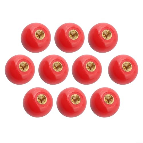 Lot de 10 écrous à billes M6 25 pour une utilisation avec des équipements alimentaires, mécaniques, du verre et du bois pour améliorer la sortie et la précision des équipements