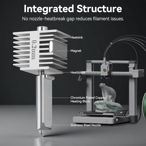 UniTak3D Bambu Lab A1/A1 Mini ホットエンド 0.2mm