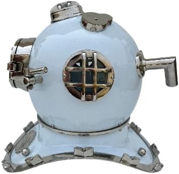 18" Sea Divers Diving Helmet | Mark V Divers Diving Heavy Helmet | Sky Blue |