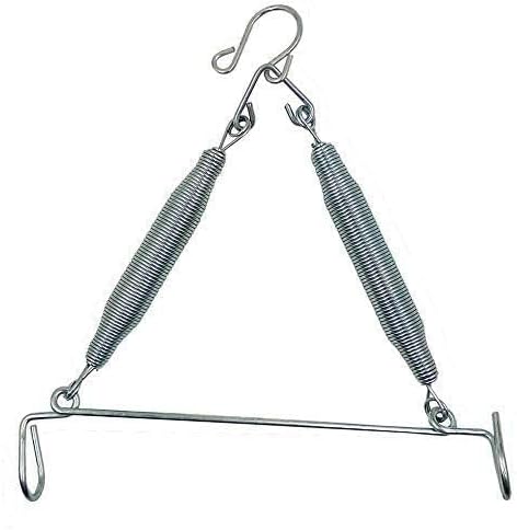 Spring for Baby Hanging Cradle Stainless Steel Heavy Action Spring, Infant Jhula Swing Stainless Steel Spring Set Triangle, thottil kambi Hook, jhoola, palna, jula, Swings (Triangle-15 kg)