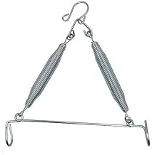 Spring for Baby Hanging Cradle Stainless Steel Heavy Action Spring, Infant Jhula Swing Stainless Steel Spring Set Triangle, thottil kambi Hook, jhoola, palna, jula, Swings (Triangle-20 kg)