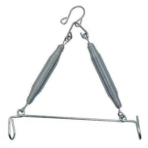 SJ SHINE Spring for Baby Hanging Cradle Stainless Steel Heavy Action Spring, Infant Jhula Swing Stainless Steel Spring Set Triangle, thottil kambi Hook, jhoola, palna, jula, Swings (Triangle-15 kg)