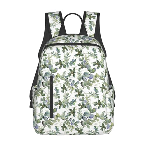 Sac à dos léger eucalyptus pour vos journées de travail, shopping et escapades