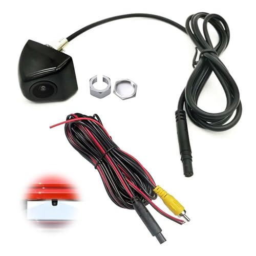 Image of 1 Pcs Black Car Backup Camera, Hd Reverse Rear View Camera, 68 Waterproof Metal Style Reverse Rear View Backup Camera, Suitable for Most Cars, Suvs, Trucks, Rvs, Vans
