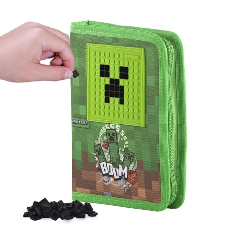 Trousse Minecraft avec fermeture éclair solide et grand compartiment - 6