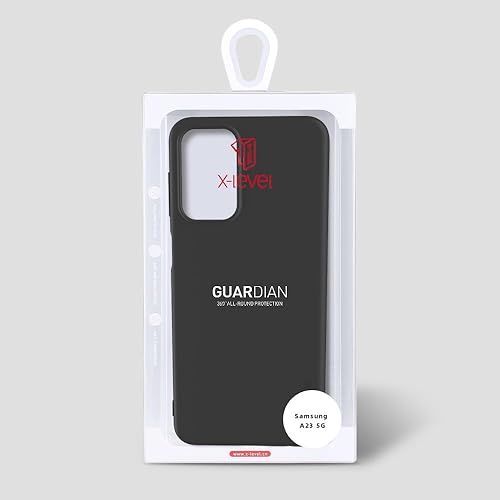 Miniatura 8 de X-level Funda para Samsung Galaxy A23 4G5G Slim Fit Soft TPU Super Ultra Thin Serie Guardian Cubierta trasera del teléfono Funda protectora con