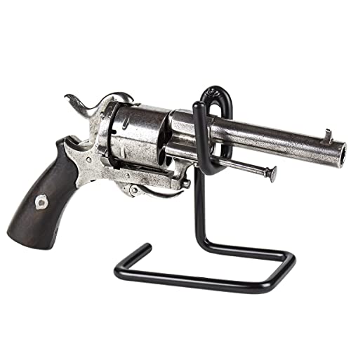 Hand Gun Stand Universal Semi-Auto & Revolver Accessory Pistol Display Powder Coated Steel Single #TOP5