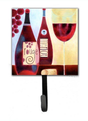 Wine Collection Rouge by Cathy Brear Leash or Key Holder
