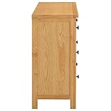 Il design rustico in rovere impreziosisce qualsiasi set da salotto e si armonizza con gli stili rustici e scandinavi. Le linee semplici e il caldo effetto legno rendono questo armadio accattivante – un must have per le tendenze della casa 2025 con un'estetica senza tempo.