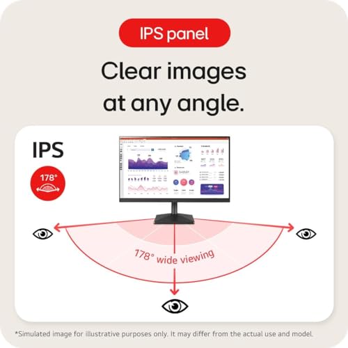 Image of LG 24MR400-B 3-Side Borderless 100Hz IPS FHD Monitor with AMD FreeSync, 24 Inch Size, Black