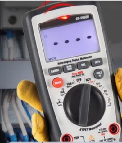 DT-9960H Multimetro digitale ad alta precisione CurrentVoltageTester Elettricista MultifunctionMeter