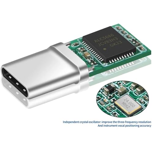 Conector decodificador DAC for auriculares audio digital tipo C ALC5686 3