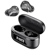 TOZO NC9 Cuffie Bluetooth 5.3 con ANC Ibrido, 6 Mics ENC, Suono OrigX 2.0, 60 Ore di Autonomia, Modalità Trasparente, IPX8, Ricarica USB-C, Comode e Facili da Usare per Lavoro, Gioco e Commuting Nero