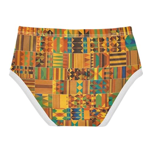 Cotton Girls Underwear Toddler Vibrant Geometric Shapes Cute Panties Girl Print Undies Kids Briefs 2t2