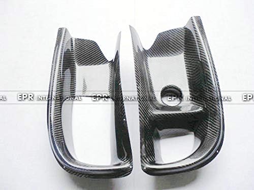 for Evo 9 Carbon Fiber Va Style Oil Clean Guide & Air Duct (2pcs) Auto Accessories