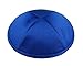 Zion Judaica High Holidays Royal Blue Satin Kippah 6.5