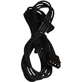 manchon textile BitFenix BFA-MSC-M4SA20KK-RP Câble SATA Noir