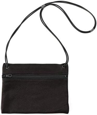 Amazon シップス レディース Ships For Women Mormyrus レザーサコッシュ ブラック One Size レディースバッグ 財布