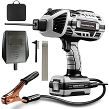 Welding Machine, Welder Machine Kit with 2.5 Welding Rod, Portable ARC Welder Machine, 20-120A Adjustable Output, Non-Stick Rod, Suitable for 3/32"-1/8" Stick Welder,Grey