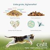 Nuna Treats, Leckereien für Katzen auf Insektenproteinbasis, Insektenproteinen und Hering, 60g