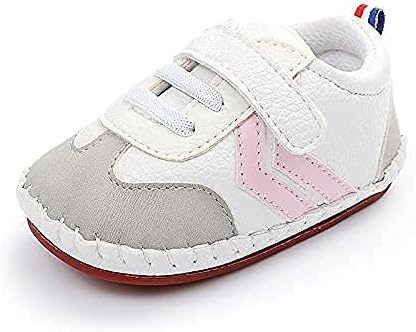 Baby Girls Boys Canvas Shoes Unisex Infant Soft Anti-Slip Sole Toddler Crib First Walkers Sneakers 0-18 Months