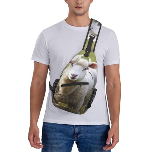 Bolso cruzado de hombre tipo mochila bandolera para senderismo miniatura 7