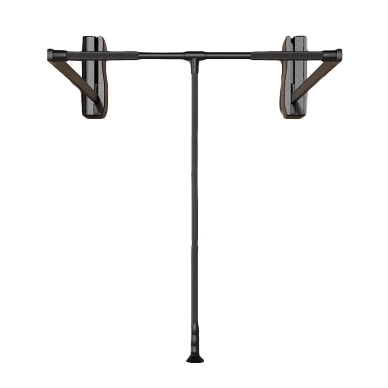 GTHTUHFD Adjustable Pull Down Closet Rod With Pneumatic Buffer, Heavy-Duty Clothes Rail For Wardrobe, Supports Up To 15Kg, Size: 700-930Mm, Silver Finish Brown-930-1250mm