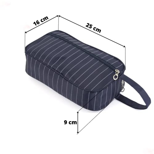 Necessaire Masculina Feminina Organizador Mala Viagem Grande (Necessaire Preta)