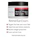 YEOUTH Retinol Eye Cream, Firming Under Eye Cream for Puffiness and Bags Under Eyes for Wrinkles and Dark Circles with Hyaluronic Acid and Tripeptides 1oz