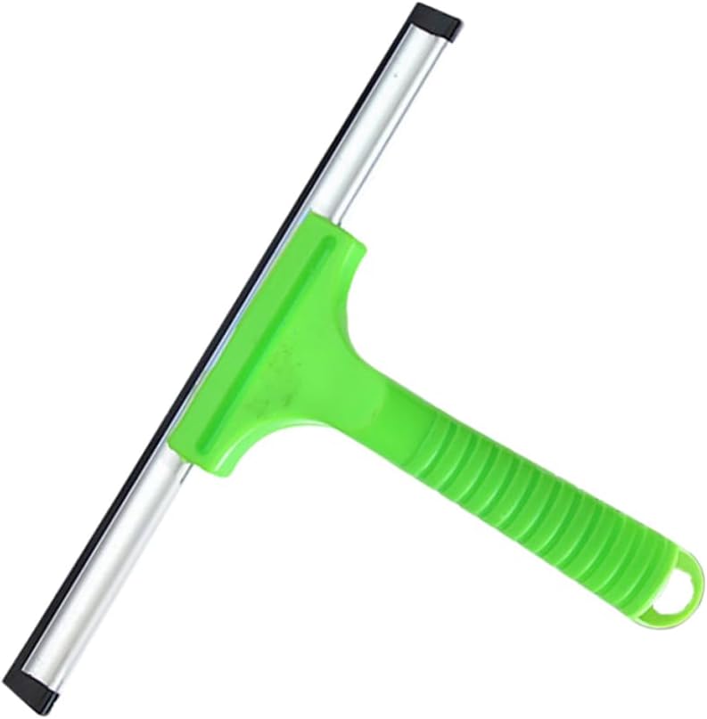 3-Part Window Scraper Cleaner Set Squeegee for Car Windows Mirrors and Floors Random Color