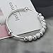 Sterling Silver Bracelets For Women 925 Sterling Silver Beads Bangle Bracelet Transfer Lucky Cuff Bracelet Adjustable Fashion Women Jewelry