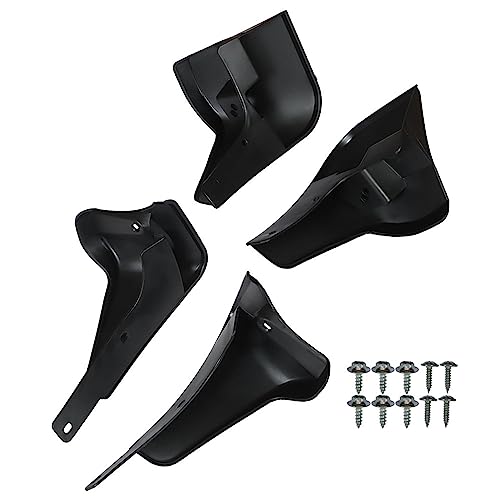 Image of 4 Pieces Car Mud Flaps Replacement for Corolla 2014 2015 2016 2017 2018 2019 Splash Guard Mudguard Full Set Front Rear