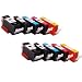 Produktbild Set 10x alternativ Tintenpatrone für Canon PGI-525 CLI-526 Pixma IP-4850 IP-4950 MG-5140 MG-5150 MG-5240 MG-5250 MG-5340 MG-5350 MG-6150 MG-6250 MG-8150 MG-8240 MG-8250 MX-710 MX-715 MX885 von ABC