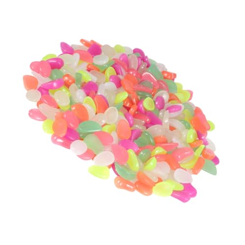 Toddmomy 600 Piezas Piedra Luminosa Decoraciones De Peceras Pez Luz del Tanque De Peces Filtro De Pecera Calentador De Acuario Luz del Acuario Planta Largo Equipo Colorful El Plastico
