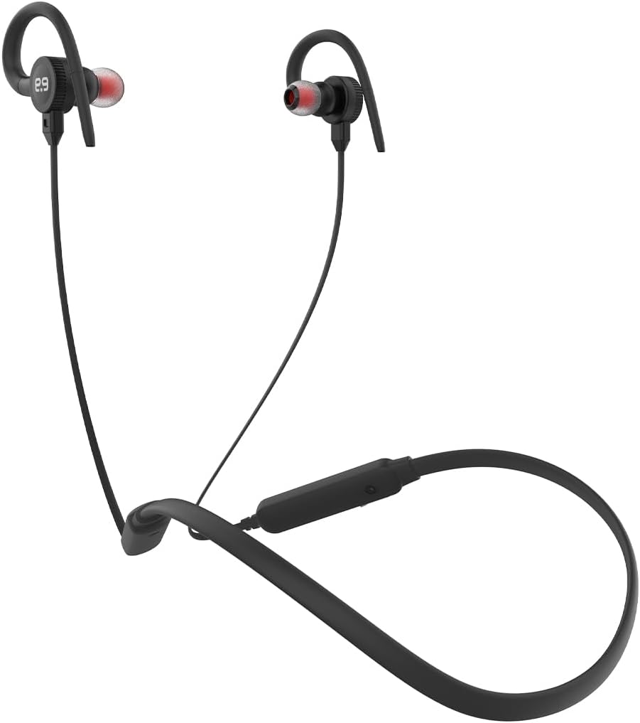 PureGear PureBoom Sport Wireless Earbuds, 10H Playtime, Lightweight, Sweat/Water Resistant with Built-in Mic for iPhone/Android Phones/TV/Laptops and More Bluetooth Devices