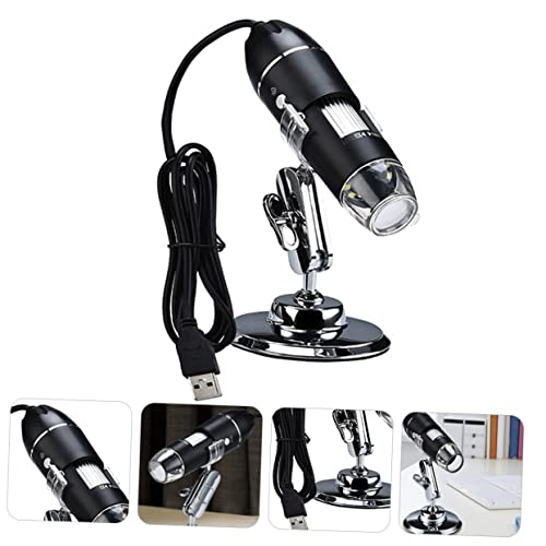 Microscope numérique USB NUOBESTY pour analyser les détails des objets à la maison