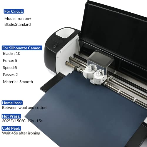 Furwey Heat Transfer Vinyl Rolls Htv Vinyl - 12" X 25Ft Black Iron On Vinyl, Easy To Cut & Weed For Heat Vinyl Design #TOP2