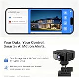 AOBOCAM Mini Spy Camera WiFi Hidden Camera 4K, Covert Security Camera with Night Vision, Motion Detection, 5H Battery, SD Card & Cloud Storage, App Control (Black 1) - Image 6