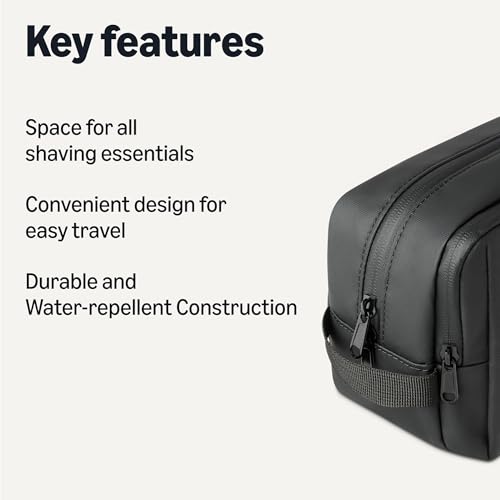 Amazon Essentials Large Travel comsmetic Bag Shaving Bag Dopp Kit black - Image 3