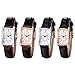 OIDEA Relojes Rectangular Analógico Mujer: Reloj de Pulsera Cuarzo para Señora Pequeño Clásico Vintage Escala de Números Romanos Correa de Cuero Marrón Imagen de OIDEA Relojes Rectangular Analógico Mujer: Reloj de Pulsera Cuarzo para Señora Pequeño Clásico Vintage Escala de Números Romanos Correa de Cuero Marrón