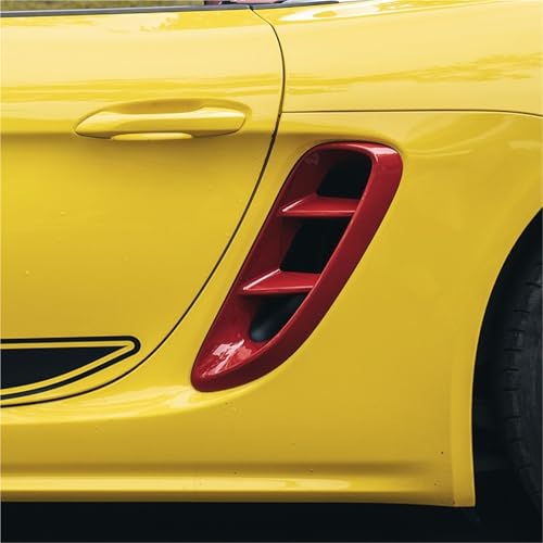 Pegatinas decorativas de ventana lateral trasera para Porsche 718 2017-2021 2