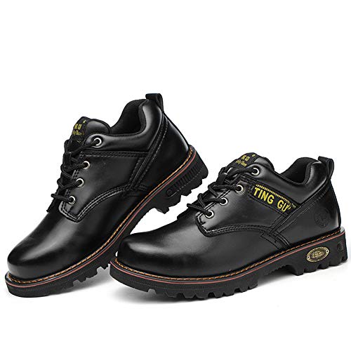 Webrosistol Chaussures de Sécurité Homme à Embout Protecteur en Acier Chaussure de Travail en Cuir Boots Securite Cover
