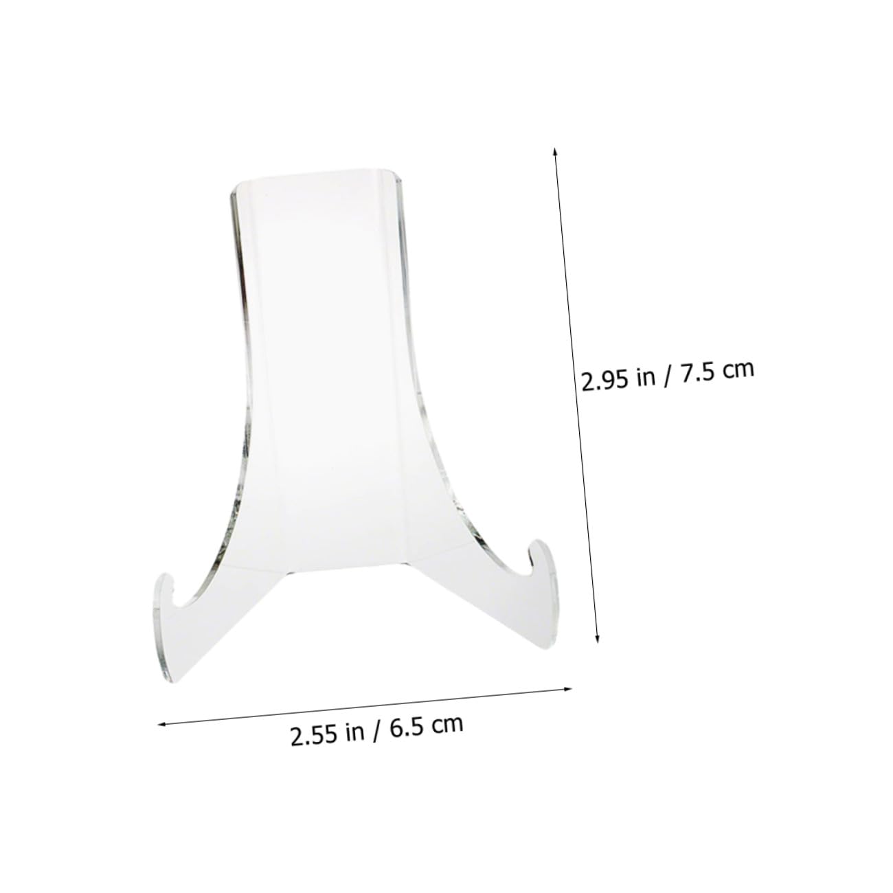 TOPBATHY 4 Set di Supporto per Espositore per Biglietti da Visita Supporto per Foto Cavalletto per Decorazioni 4 Pezzi*4